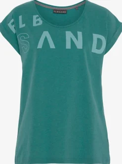 Elbsand T-Shirts<T-shirt encolure côtelée