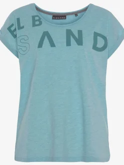 Elbsand T-Shirts<T-shirt encolure côtelée