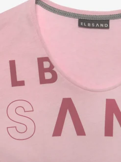 Elbsand T-Shirts<T-shirt encolure côtelée