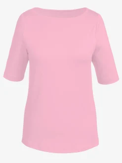 T-Shirts<T-shirt encolure en u féminine