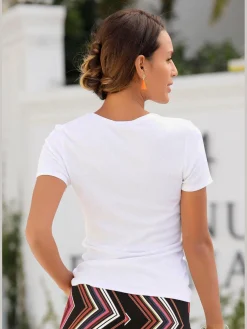 LASCANA T-Shirts<T-shirt encolure ronde