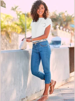 LASCANA T-Shirts<T-shirt encolure ronde