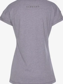 Elbsand T-Shirts<T-shirt encolure ronde avec bords côtes