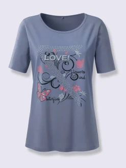 T-Shirts<T-shirt femme imprimé tendance jeune