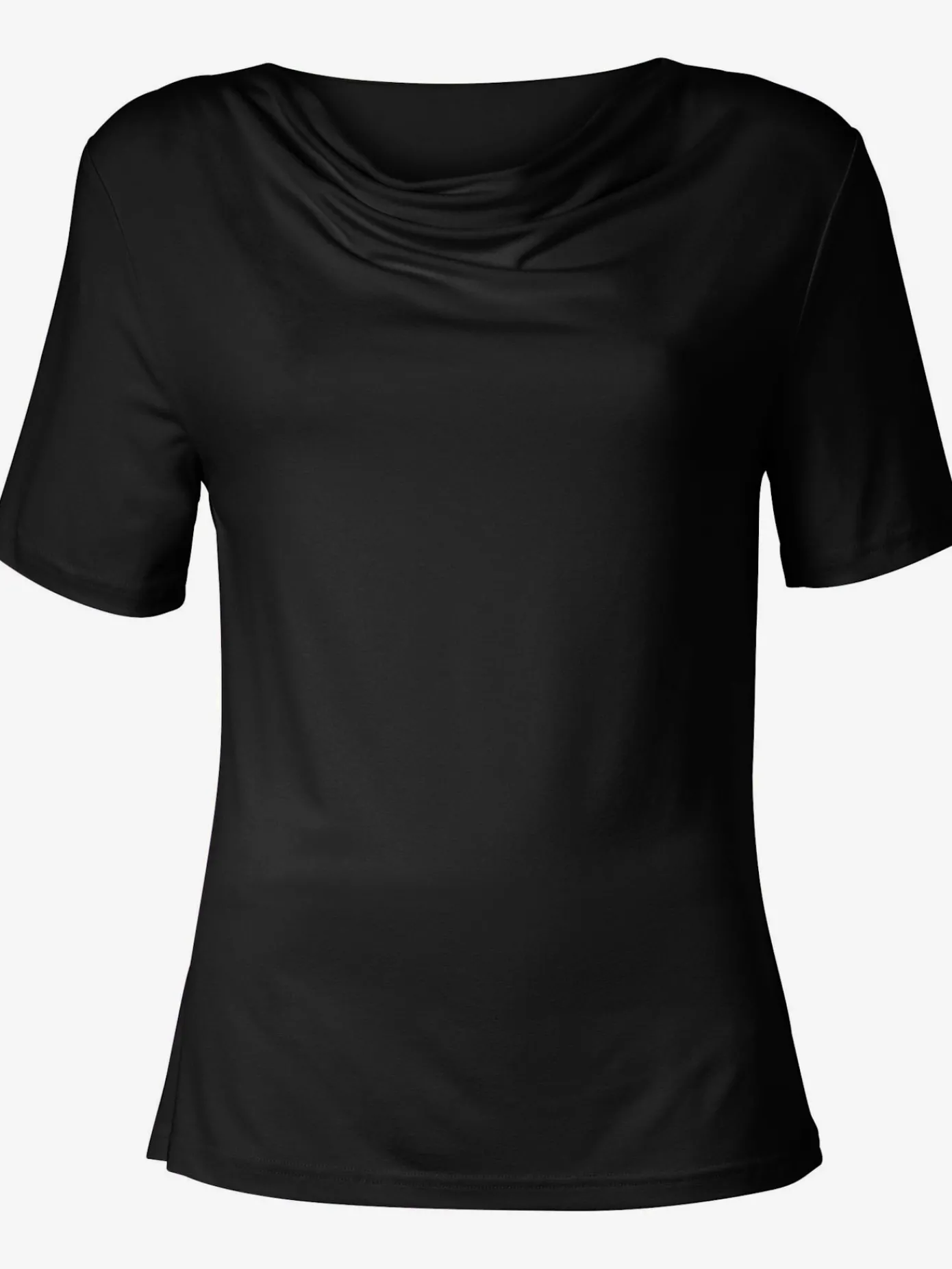 T-Shirts<T-shirt féminin élégant col bénitier