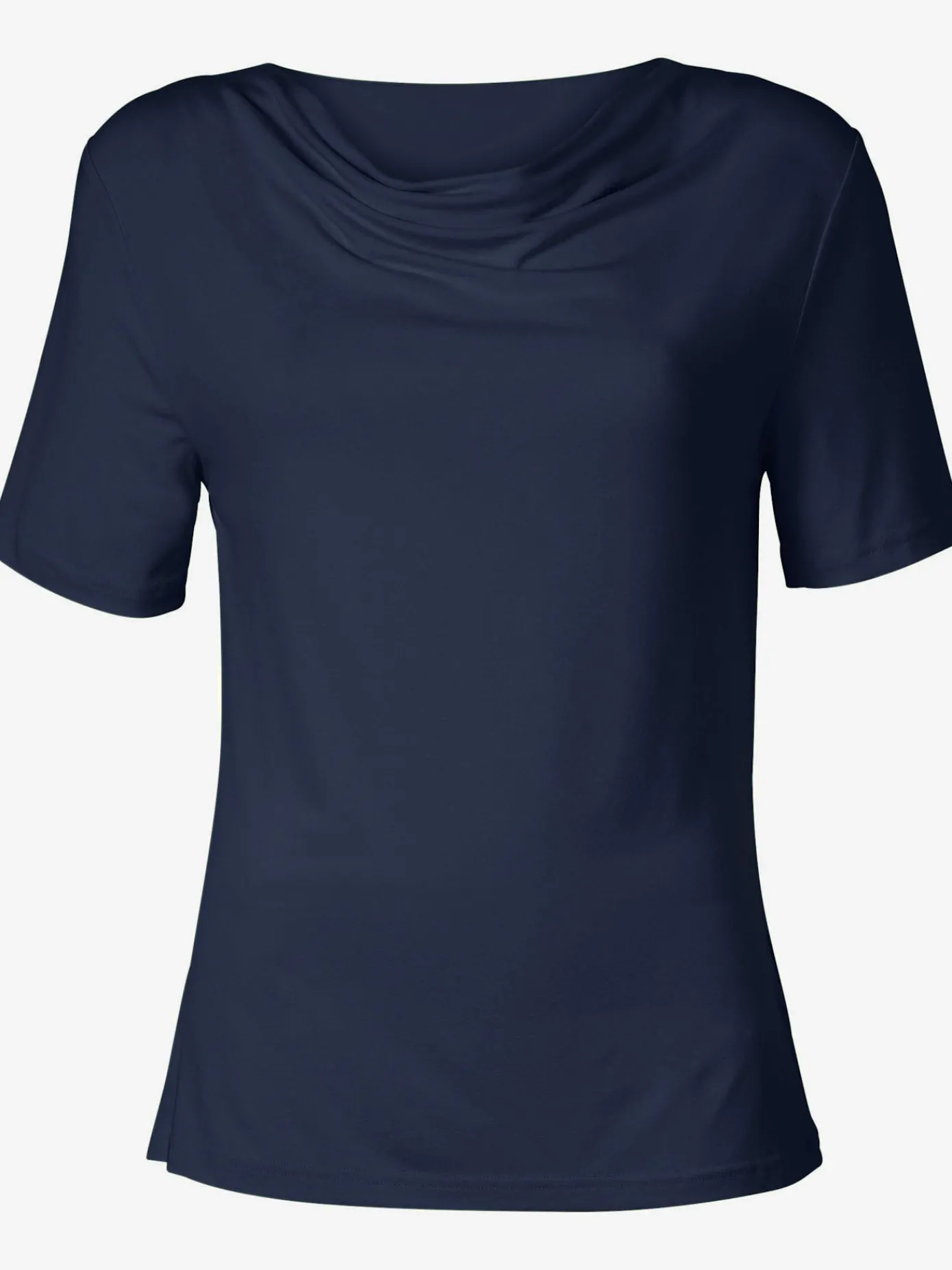 T-Shirts<T-shirt féminin élégant col bénitier