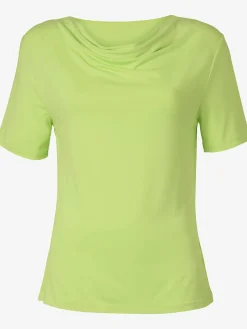 T-Shirts<T-shirt féminin élégant col bénitier