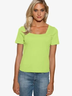 Linea Tesini T-Shirts<T-shirt grande encolure carrée