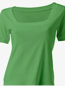 Linea Tesini T-Shirts<T-shirt grande encolure carrée