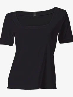 Linea Tesini T-Shirts<T-shirt grande encolure carrée