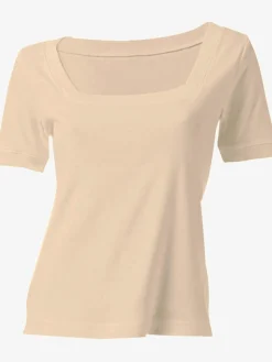 Linea Tesini T-Shirts<T-shirt grande encolure carrée