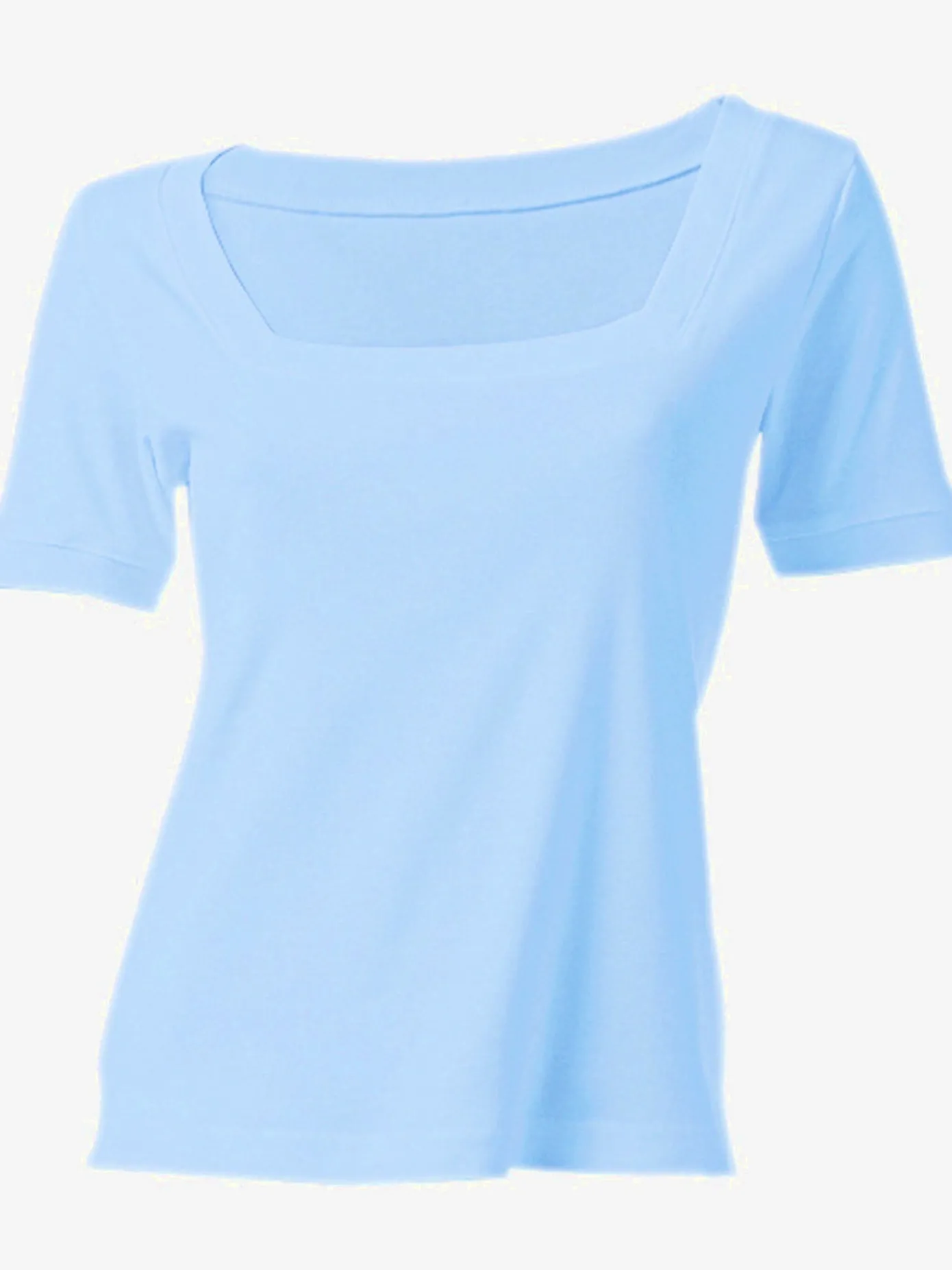 Linea Tesini T-Shirts<T-shirt grande encolure carrée