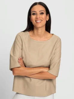 Rick Cardona Chemisiers<T-shirt imitation cuir souple