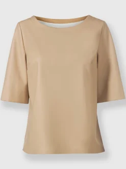 Rick Cardona Chemisiers<T-shirt imitation cuir souple