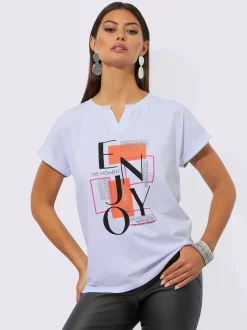 Creation L T-Shirts<T-shirt imprimé 95% coton