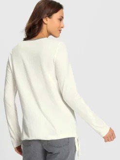 T-Shirts<T-shirt imprimé 50% coton et 50% modal