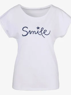 Beachtime T-Shirts<T-shirt imprimé « smile » tendance devant