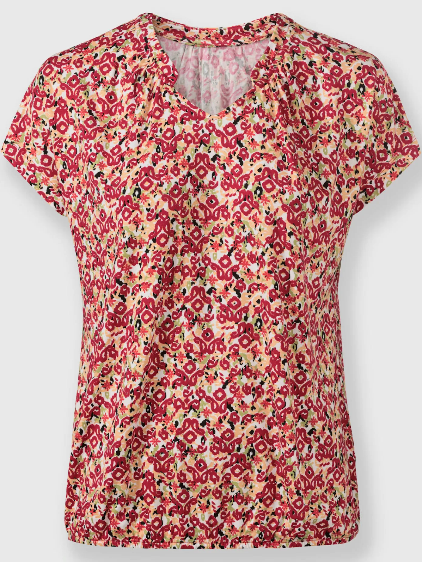 T-Shirts<T-shirt imprimé avec viscose (ecovero)