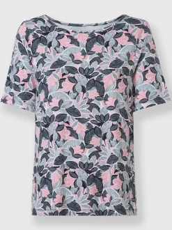 T-Shirts<T-shirt imprimé avec viscose (ecovero)