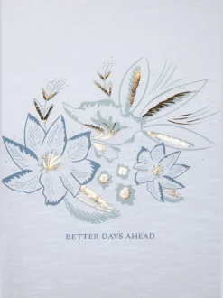 Vivance T-Shirts<T-shirt imprimé brillant, doré et estival devant