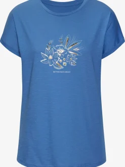 Vivance T-Shirts<T-shirt imprimé brillant, doré et estival devant