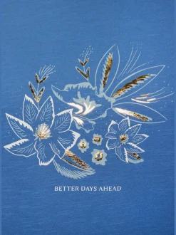 Vivance T-Shirts<T-shirt imprimé brillant, doré et estival devant