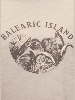 Vivance T-Shirts<T-shirt imprimé devant estival avec détails brillants