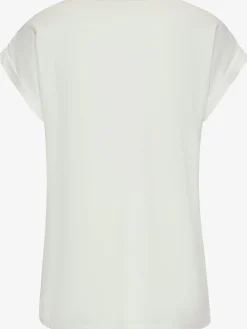 Elbsand T-Shirts<T-shirt imprimé encolure ronde côtelée