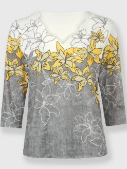 Fair Lady T-Shirts<T-shirt imprimé entretien très facile