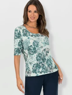 Fair Lady T-Shirts<T-shirt imprimé entretien très facile