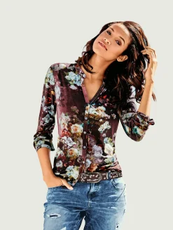 Linea Tesini T-Shirts<T-shirt imprimé floral tendance