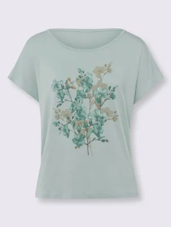 Linea Tesini T-Shirts<T-shirt imprimé imprimé floral devant