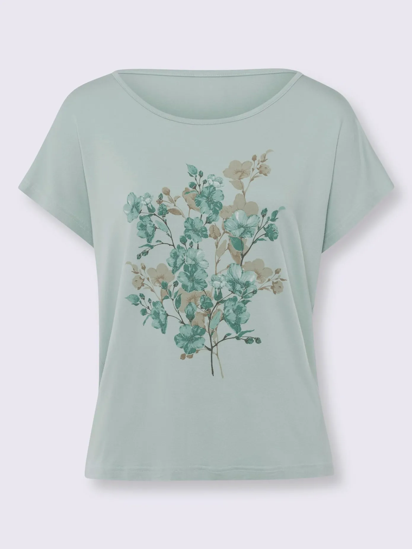 Linea Tesini T-Shirts<T-shirt imprimé imprimé floral devant