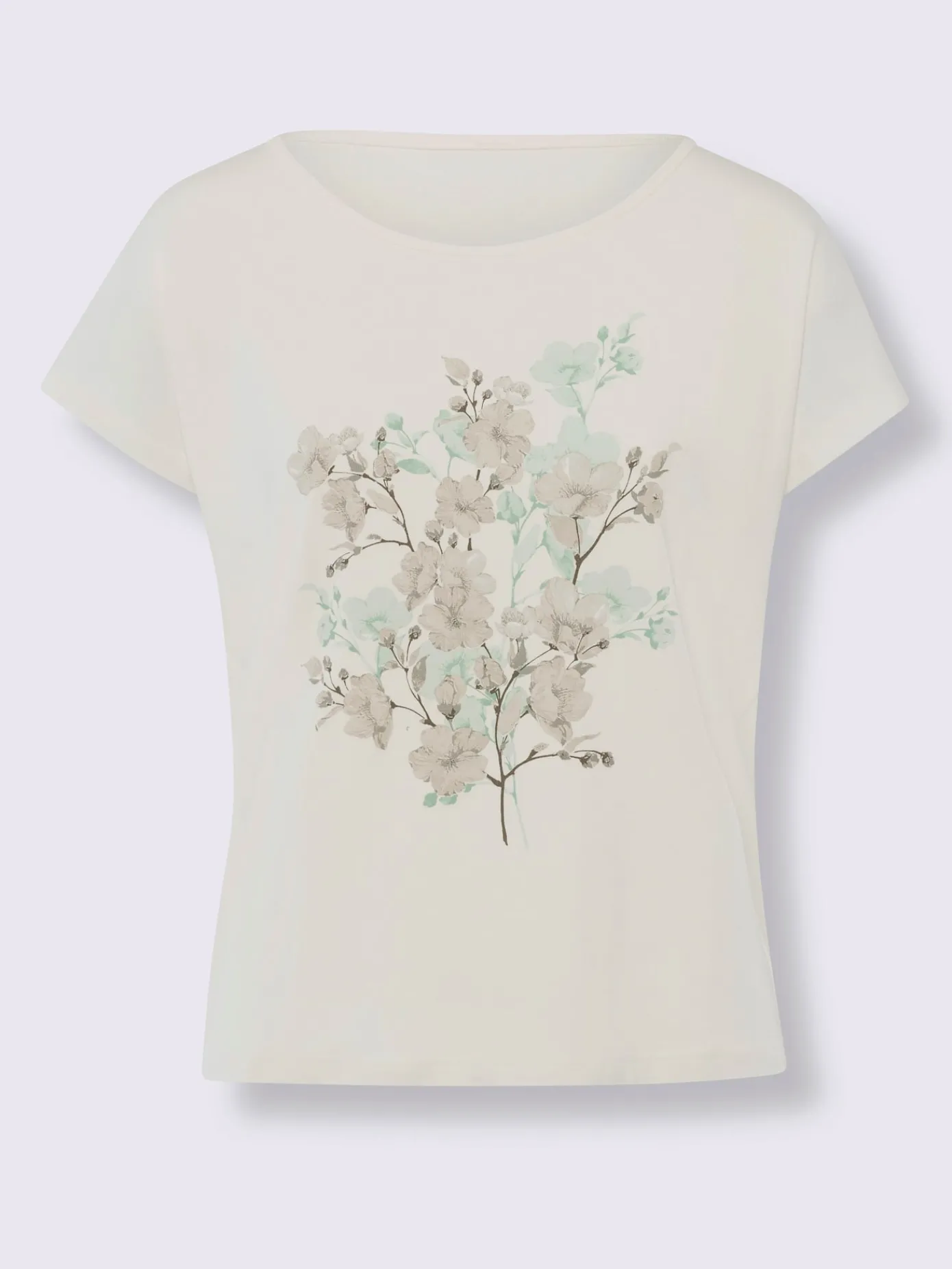 Linea Tesini T-Shirts<T-shirt imprimé imprimé floral devant