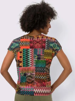 Linea Tesini T-Shirts<T-shirt imprimé imprimé moderne