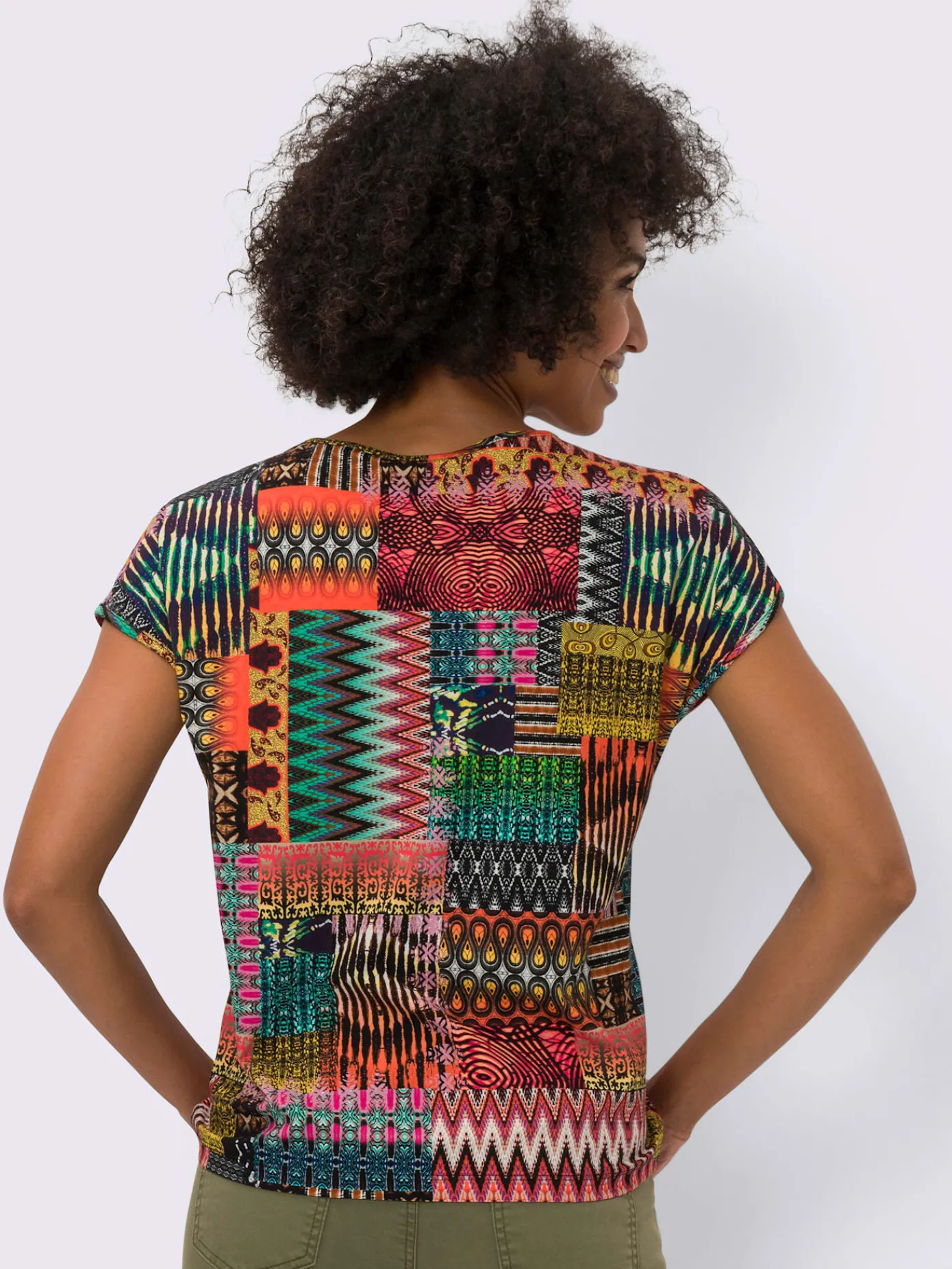 Linea Tesini T-Shirts<T-shirt imprimé imprimé moderne