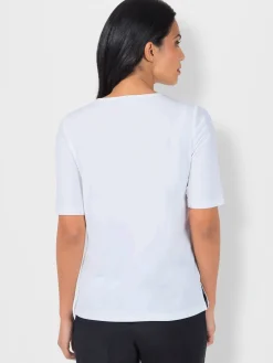 Creation L T-Shirts<T-shirt imprimé imprimé transfert couleur argenté