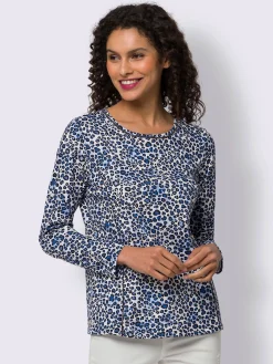 Linea Tesini T-Shirts<T-shirt imprimé joli motif léopard