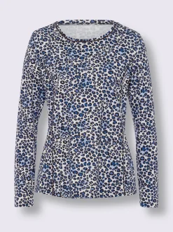 Linea Tesini T-Shirts<T-shirt imprimé joli motif léopard