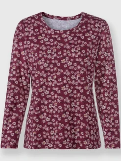 T-Shirts<T-shirt imprimé joli motif floral