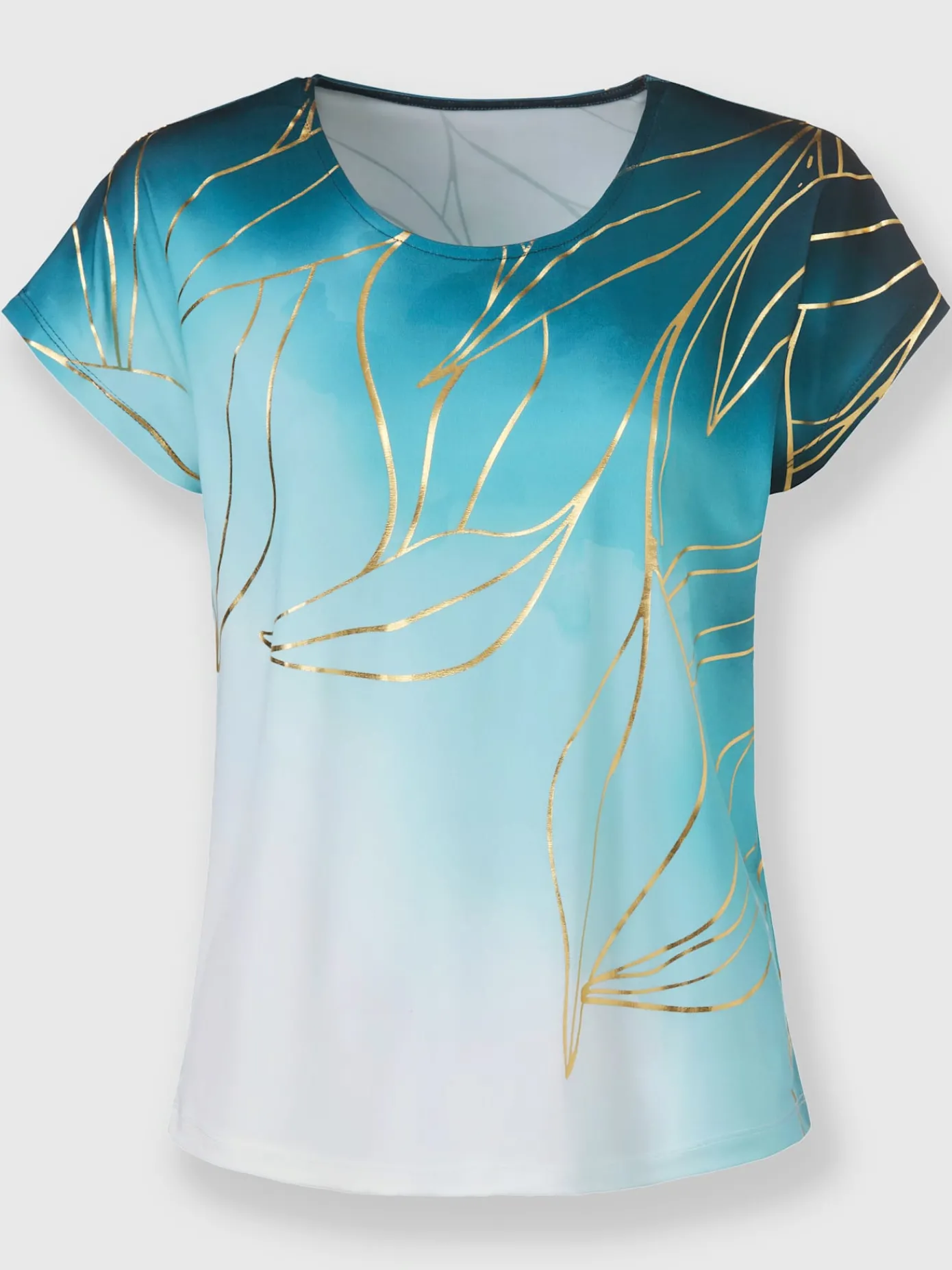 Fair Lady T-Shirts<T-shirt imprimé matière supérieure facile d'entretien