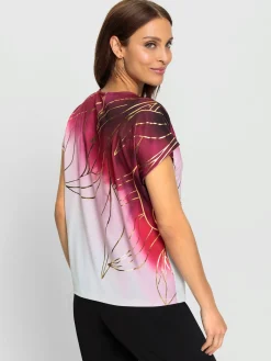 Fair Lady T-Shirts<T-shirt imprimé matière supérieure facile d'entretien