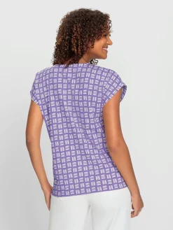 Collection L T-Shirts<T-shirt imprimé pur coton