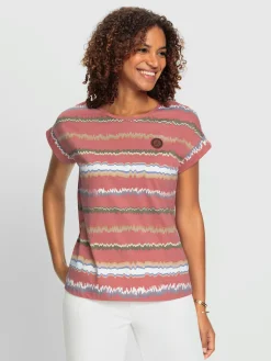 Collection L T-Shirts<T-shirt imprimé pur coton