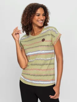 Collection L T-Shirts<T-shirt imprimé pur coton