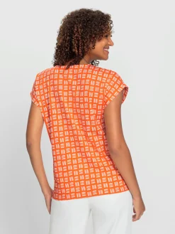 Collection L T-Shirts<T-shirt imprimé pur coton