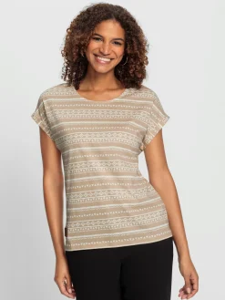 Collection L T-Shirts<T-shirt imprimé pur coton