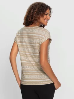 Collection L T-Shirts<T-shirt imprimé pur coton