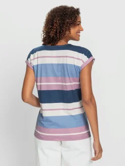 Collection L T-Shirts<T-shirt imprimé pur coton