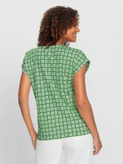 Collection L T-Shirts<T-shirt imprimé pur coton